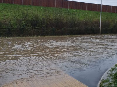 Flooding - 31st March Longdon Road