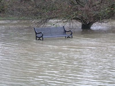 Flooding in Lower Earley